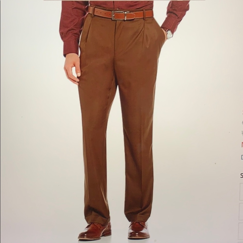Big&Tall roundtree&yorke dress pants.